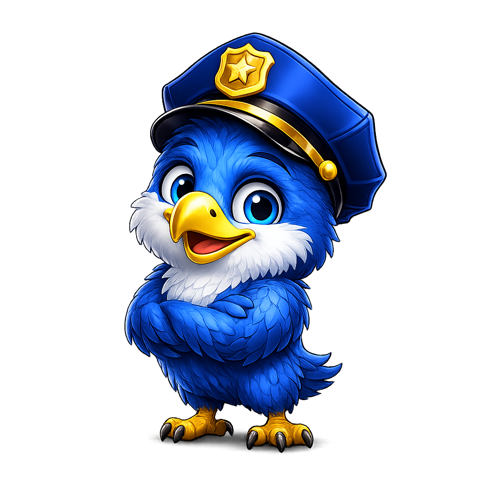 Baby Blue Falcon