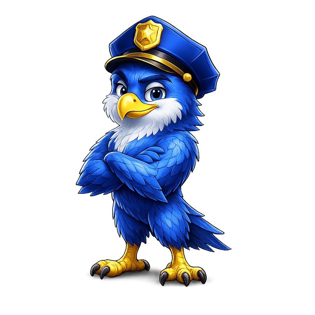 Young Blue Falcon
